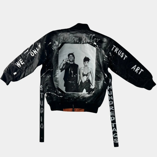 Flocka & Riri  Hundredtags bomber jacket My Store