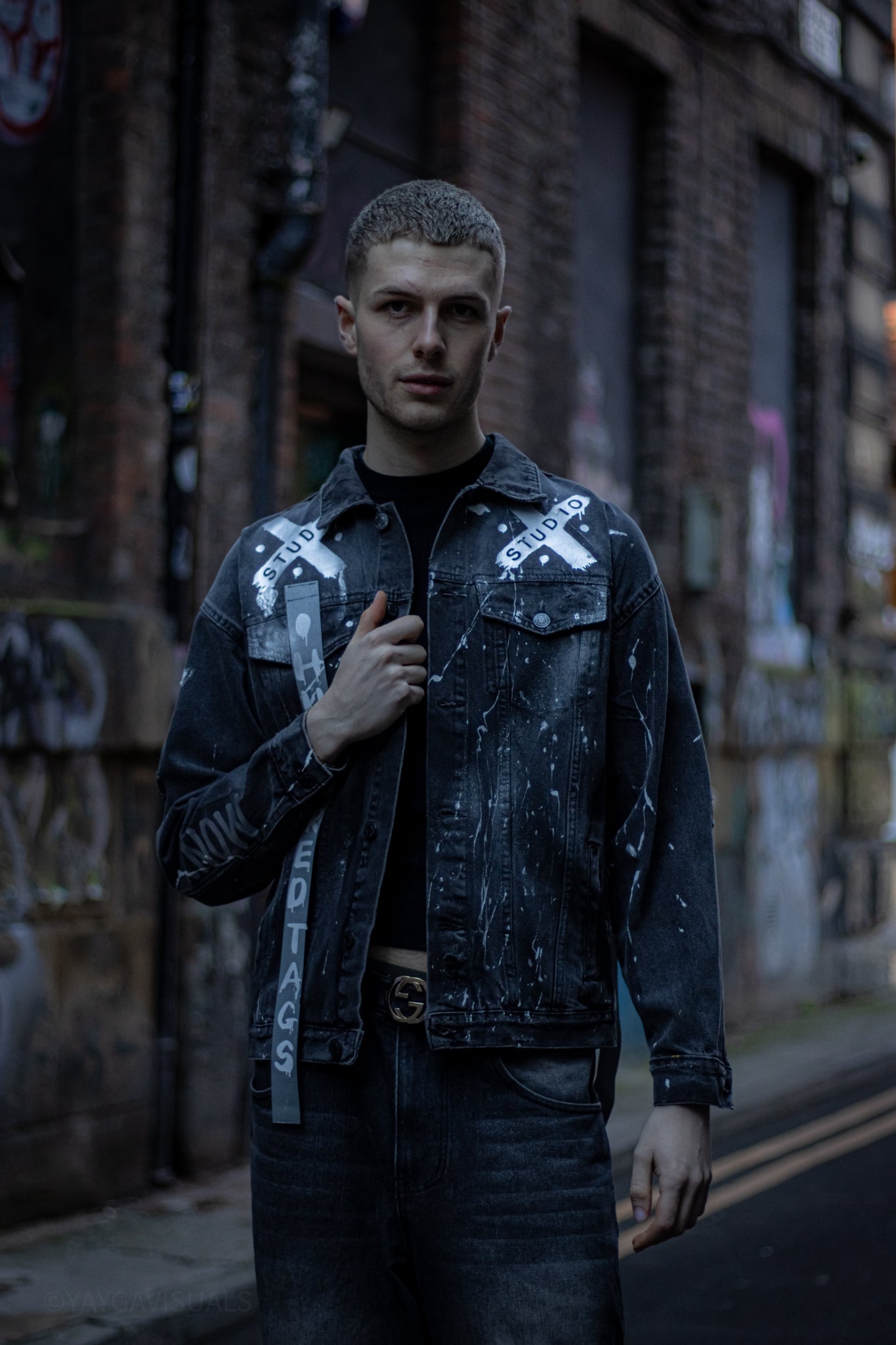 Biggie Dream big hundredtags denim jacket My Store