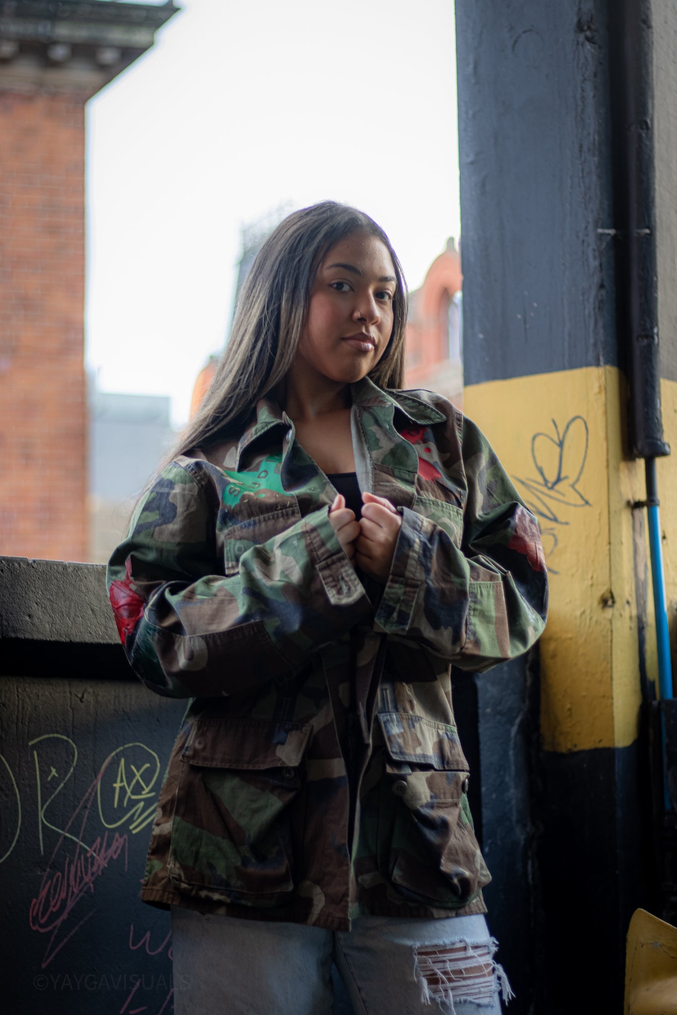 Mandela martyr camo hundredtags jacket My Store