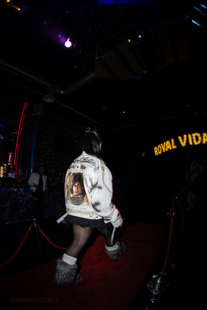 Micheal jackson echoes White hundredtags denim jacket My Store