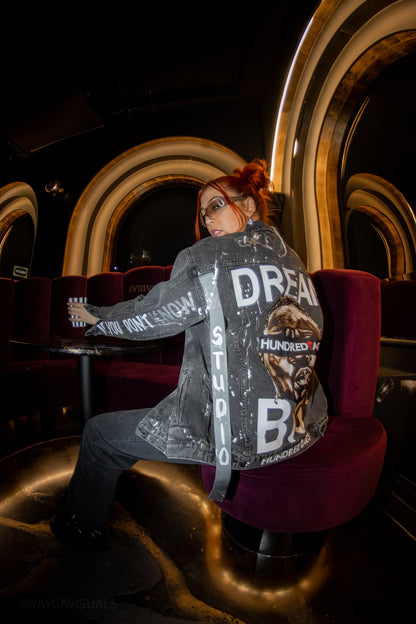 Biggie Dream big hundredtags denim jacket My Store