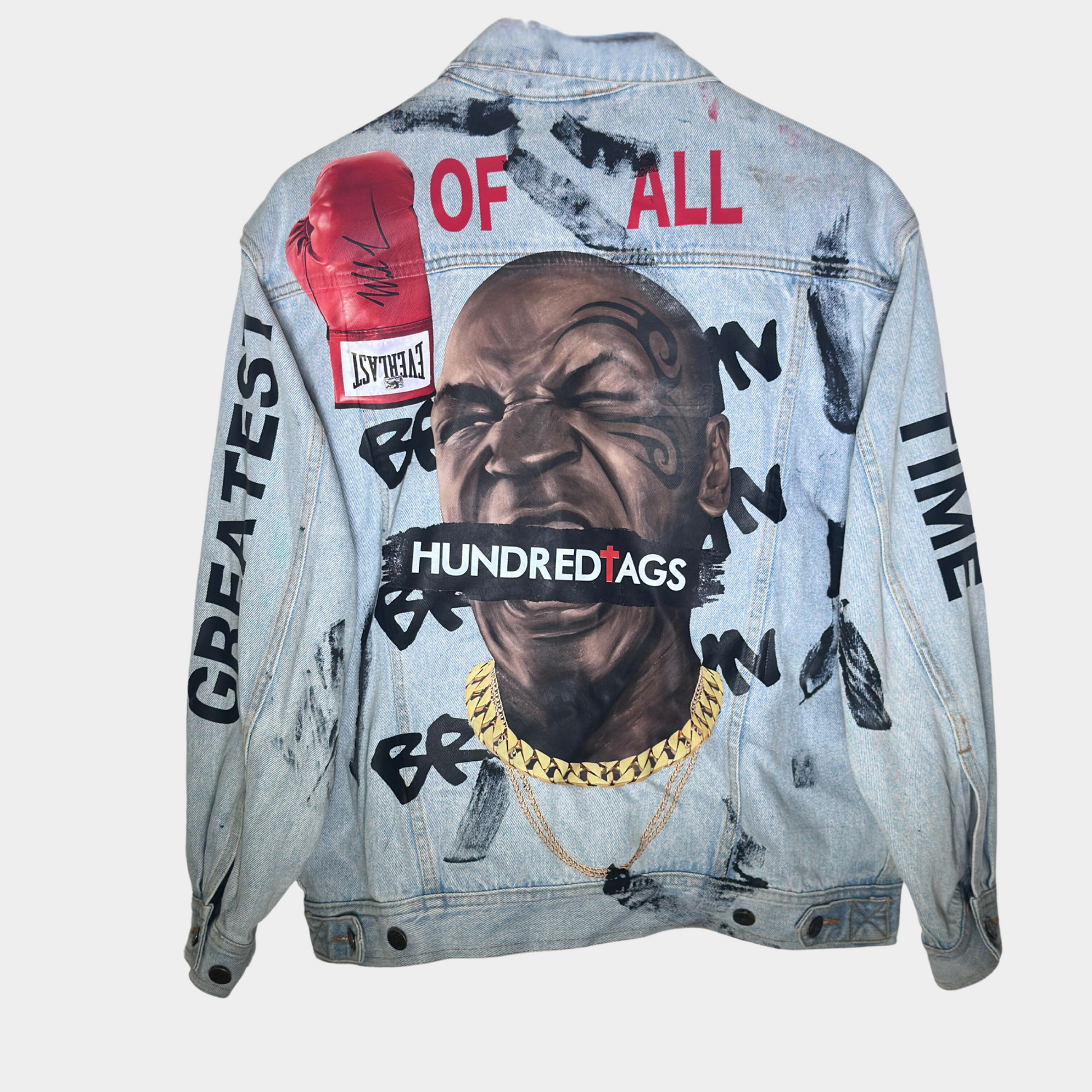 Iron Mike hundredtags denim jacket My Store