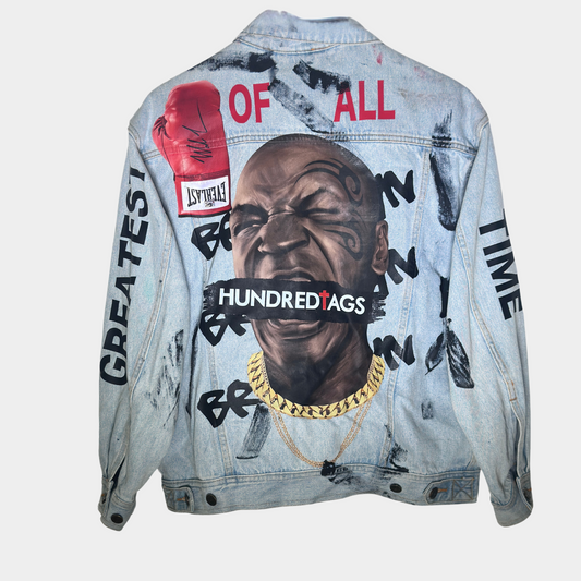 Iron Mike hundredtags denim jacket My Store