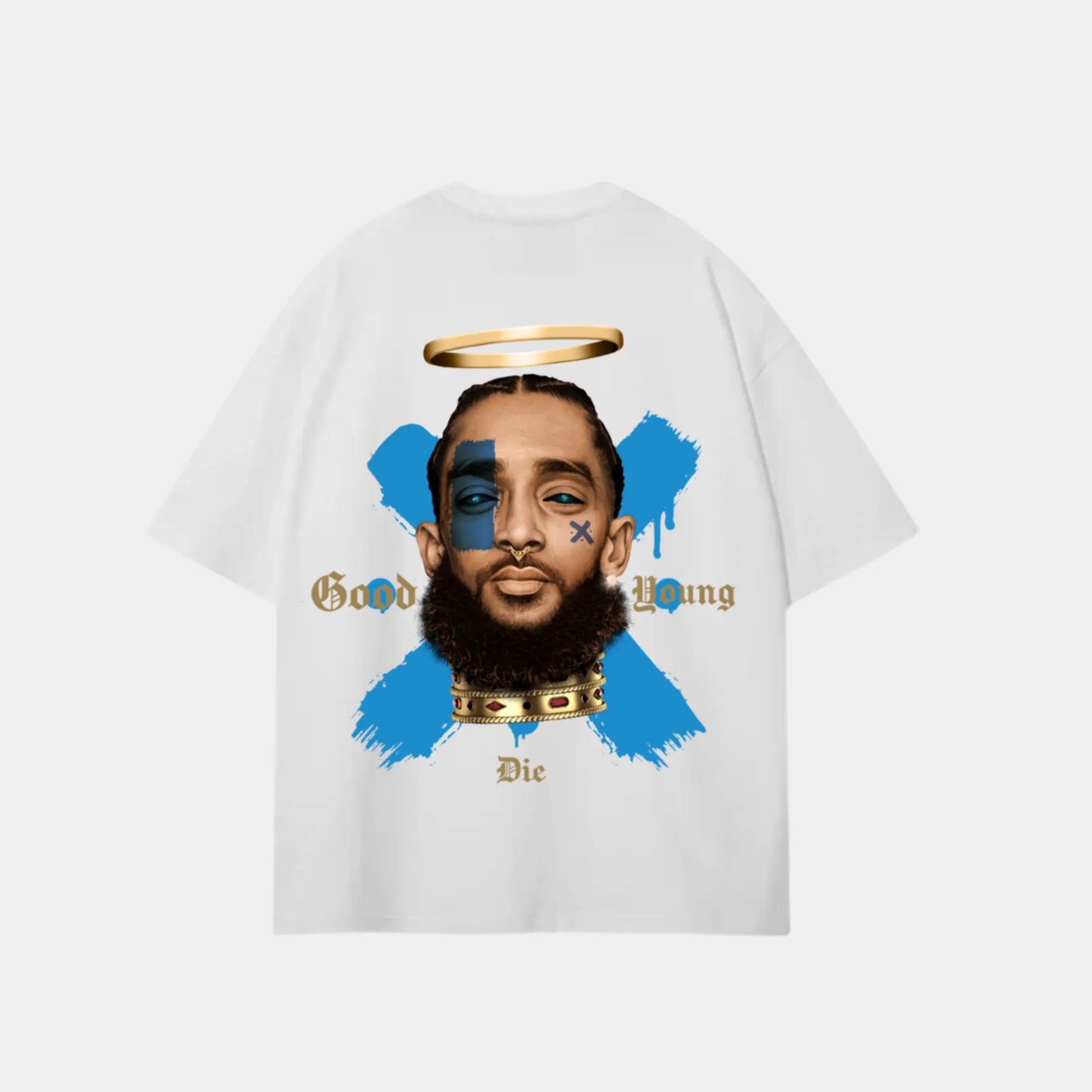 Nipsey black oversized Good die young t-shirt My Store