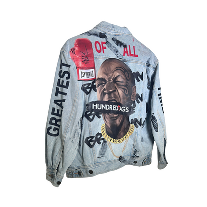 Iron Mike hundredtags denim jacket My Store