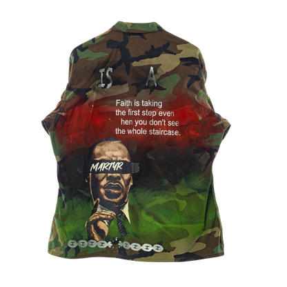 MLK martyr camo hundredtags jacket My Store