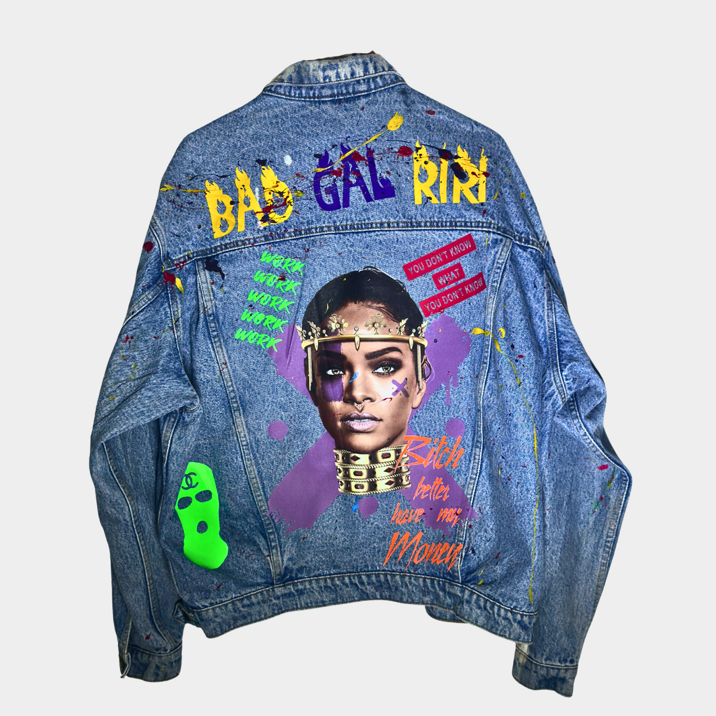 Riri hundredtags denim jacket My Store